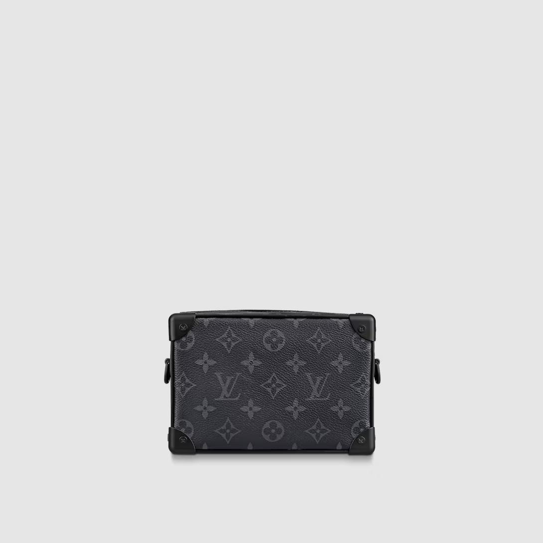 Túi Louis Vuitton Mini Soft Trunk Monogram Eclipse Nam Đen